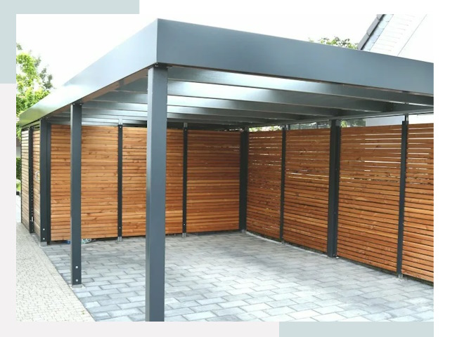 Навесы для парковки в Петропавловске-Камчатском