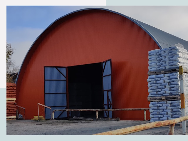 Полукруглые ангары по цене от 622 руб. в Петропавловск-Камчатский