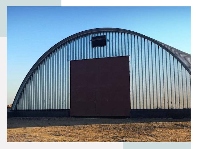 Арочные ангары в Петропавловске-Камчатском