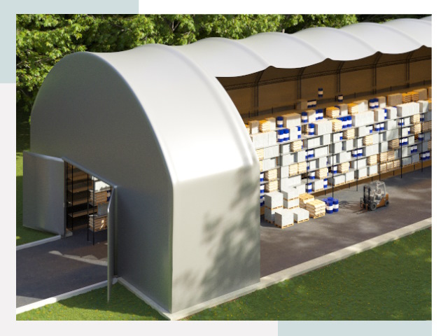 Тентовые ангары в Петропавловске-Камчатском