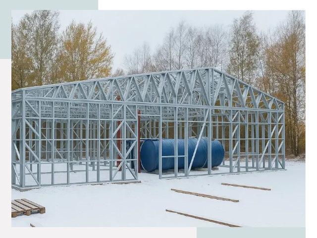 Металлические ангары в Петропавловске-Камчатском