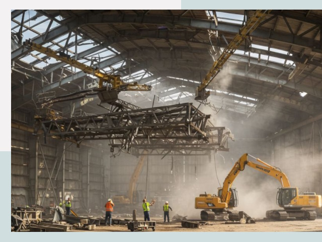 Демонтаж ангаров в Петропавловске-Камчатском от 622 руб. за м²